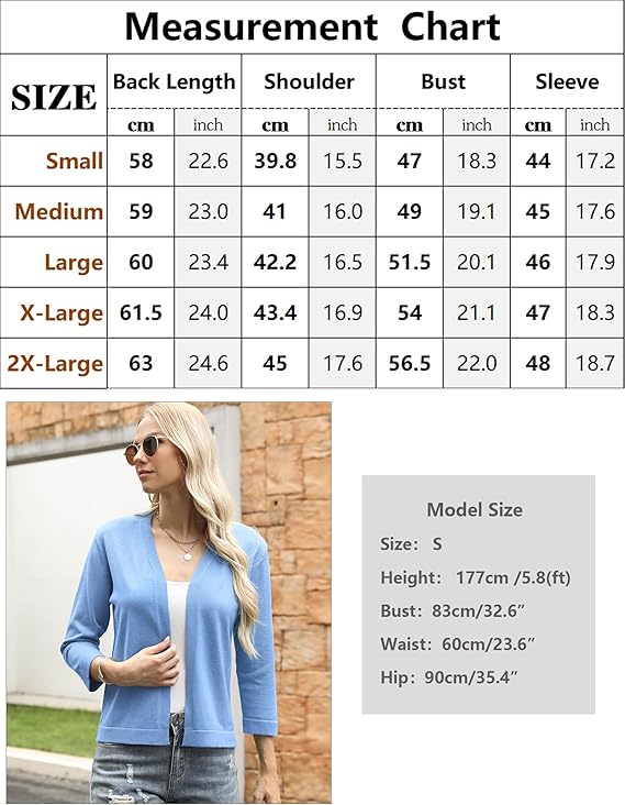 Aottori Bolero Women's Festive Elegant Short Cardigan Short Jacket Bolero Jacket 3/4 Sleeves Lightweight Summer Jacket Short Jacket for Evening Dresses - Image 5