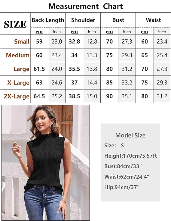 Aottori turtleneck shirt women sleeveless turtleneck sweater under turtleneck elegant turtleneck knit sweater turtleneck tank top tops turtleneck shirt - Image 5